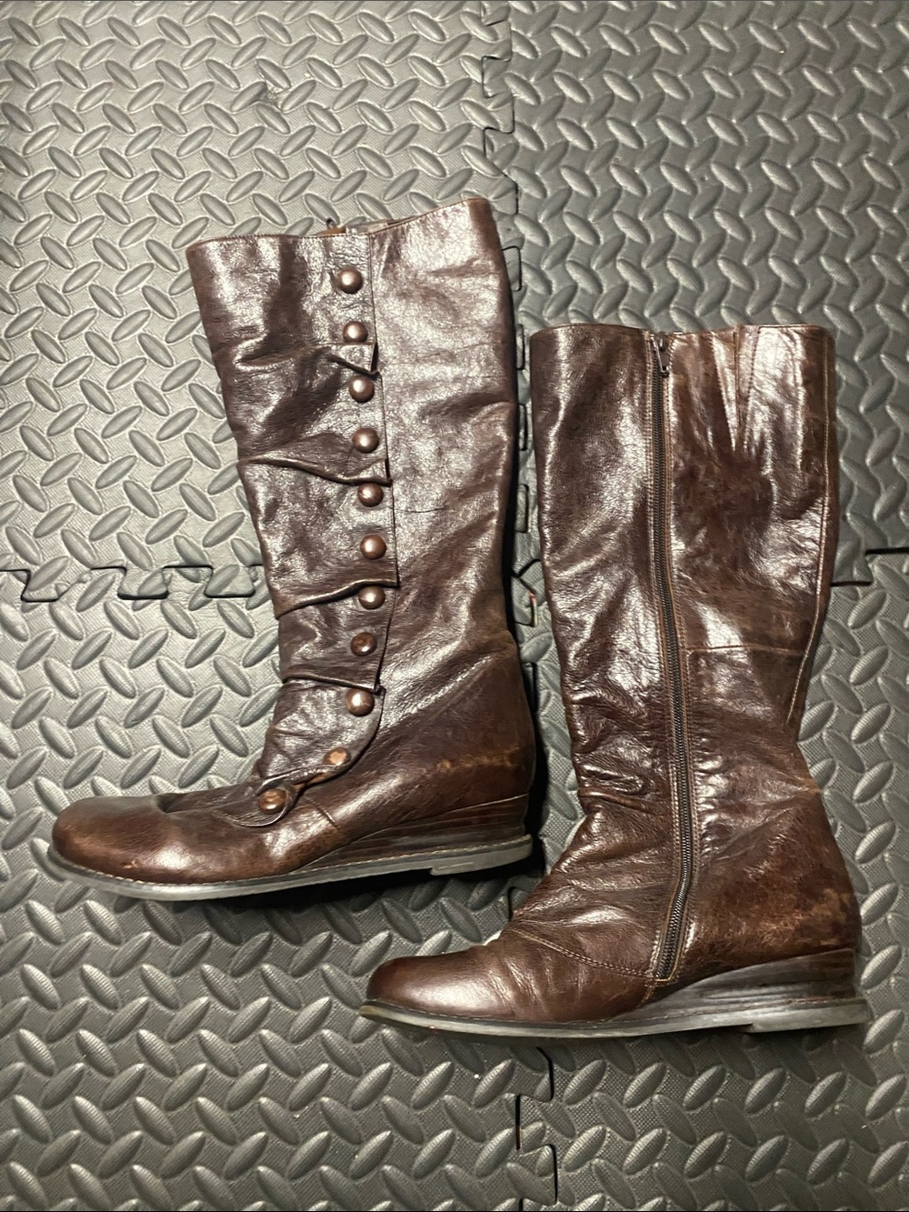 Miz Mooz Jovial Boots Brown Size 10M